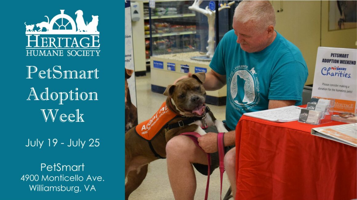 PetSmart National Adoption Week Heritage Humane