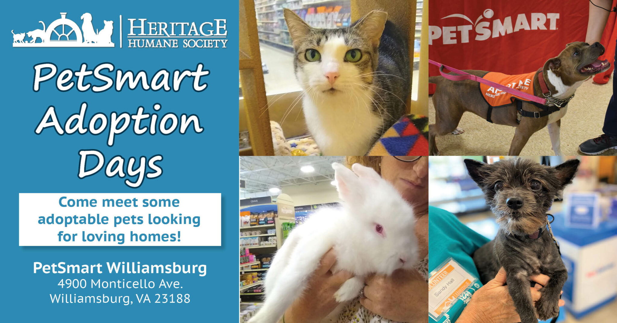 PetSmart Adoption Day! Heritage Humane