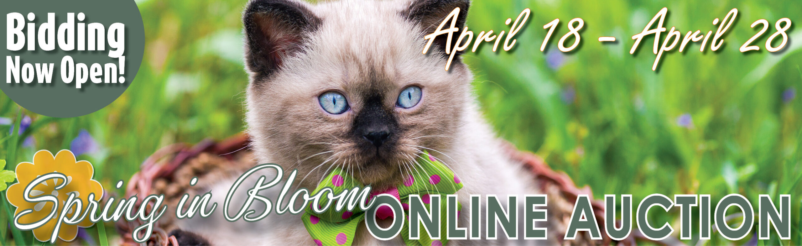 Spring Online Auction! Bidding Now Open! - Heritage Humane