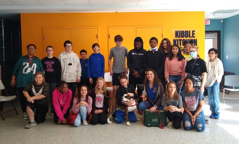 Area Middle Schoolers Get Creative to Help Homeless Pets